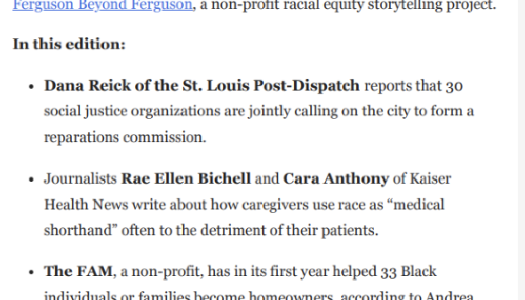 Our Newsletter — STL Equity Matters V. 11